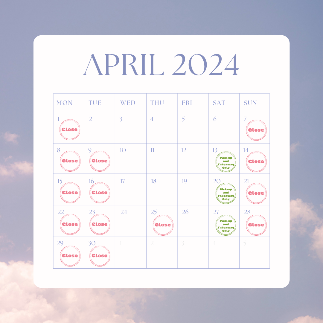 Operating Notice for Easter Holiday and Apr 2024