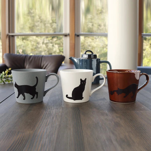 Coffee Mug Change Colour with Temperature - Cat (Gift Set of 3)
