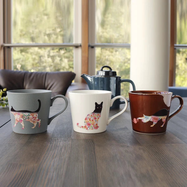 Coffee Mug Change Colour with Temperature - Cat (Gift Set of 3)