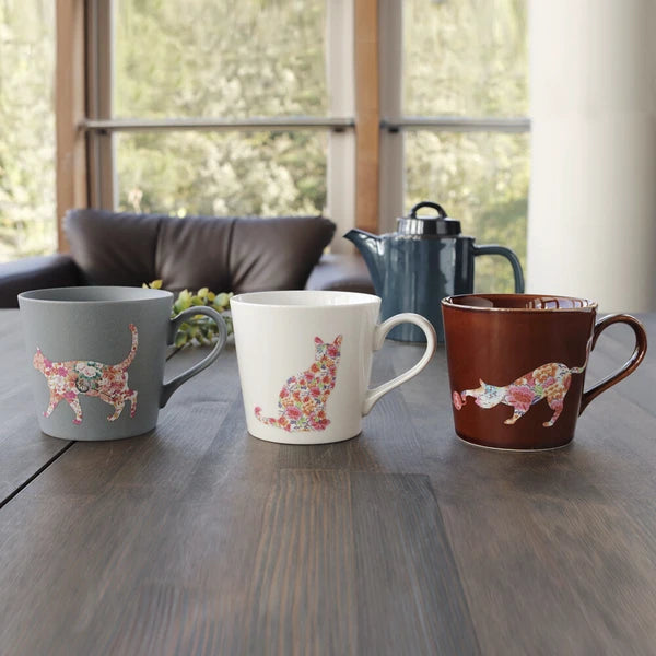 Coffee Mug Change Colour with Temperature - Cat (Gift Set of 3)