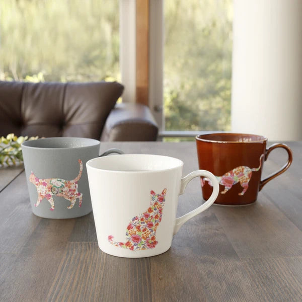 Coffee Mug Change Colour with Temperature - Cat (Gift Set of 3)