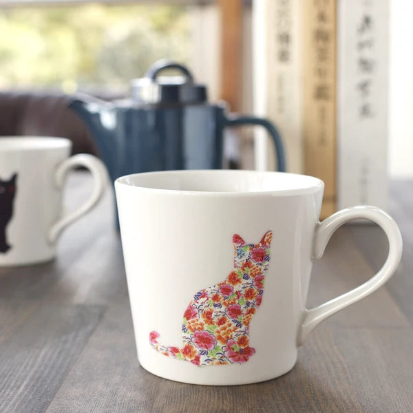 Coffee Mug Change Colour with Temperature - Cat (Gift Set of 3)