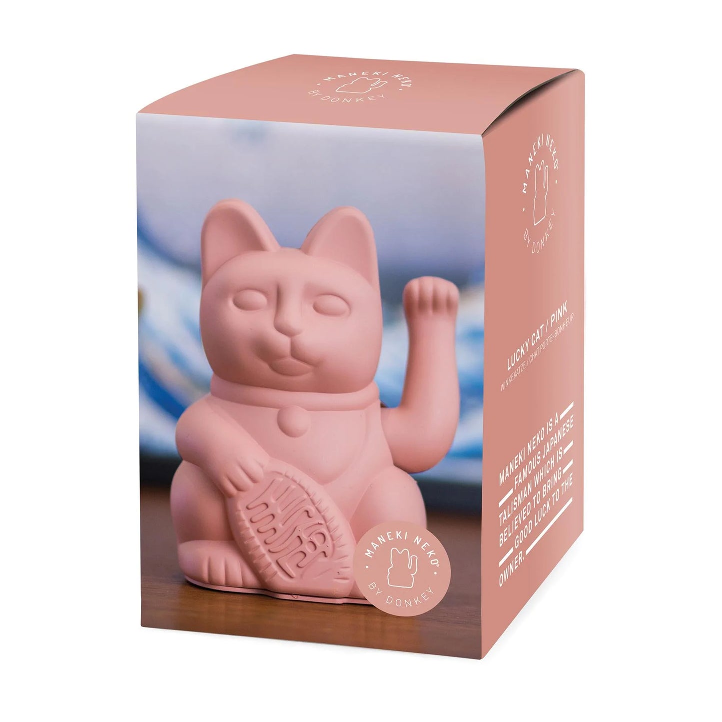 Maneki Neko (Lucky Cat) - Pink