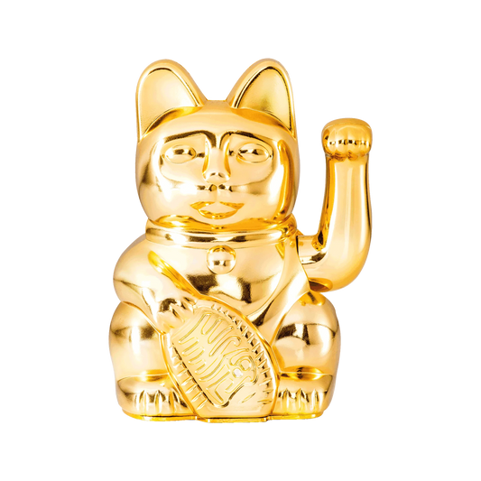 Maneki Neko (Lucky Cat) - Gold