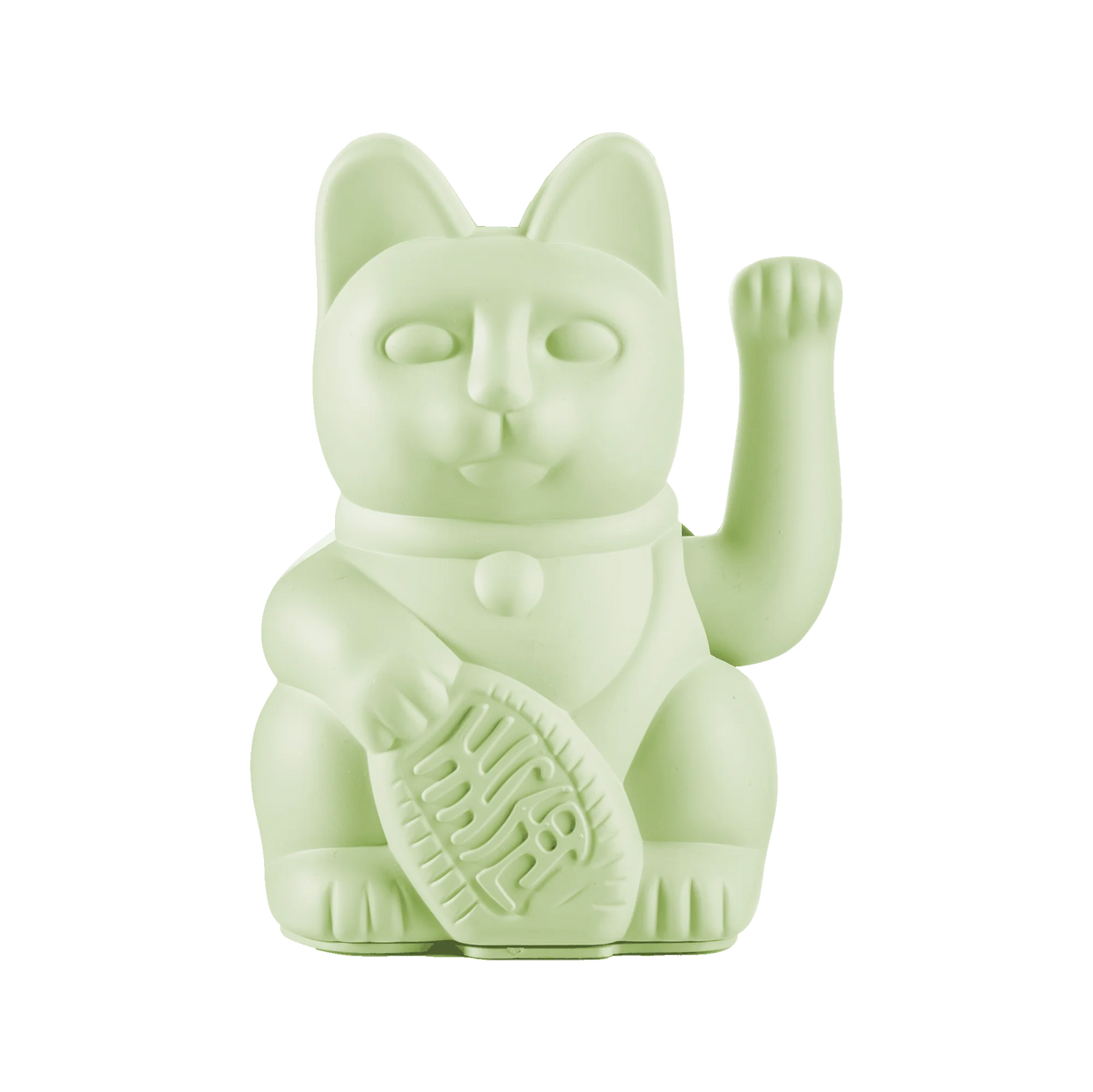 Maneki Neko (Lucky Cat) - Light Green