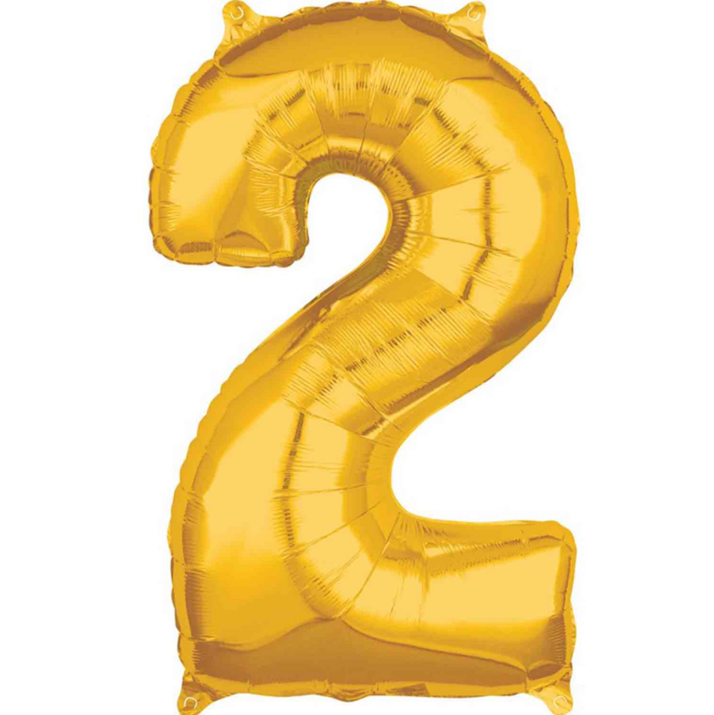 Number Balloon (Gold) / 35cm (14") Tall