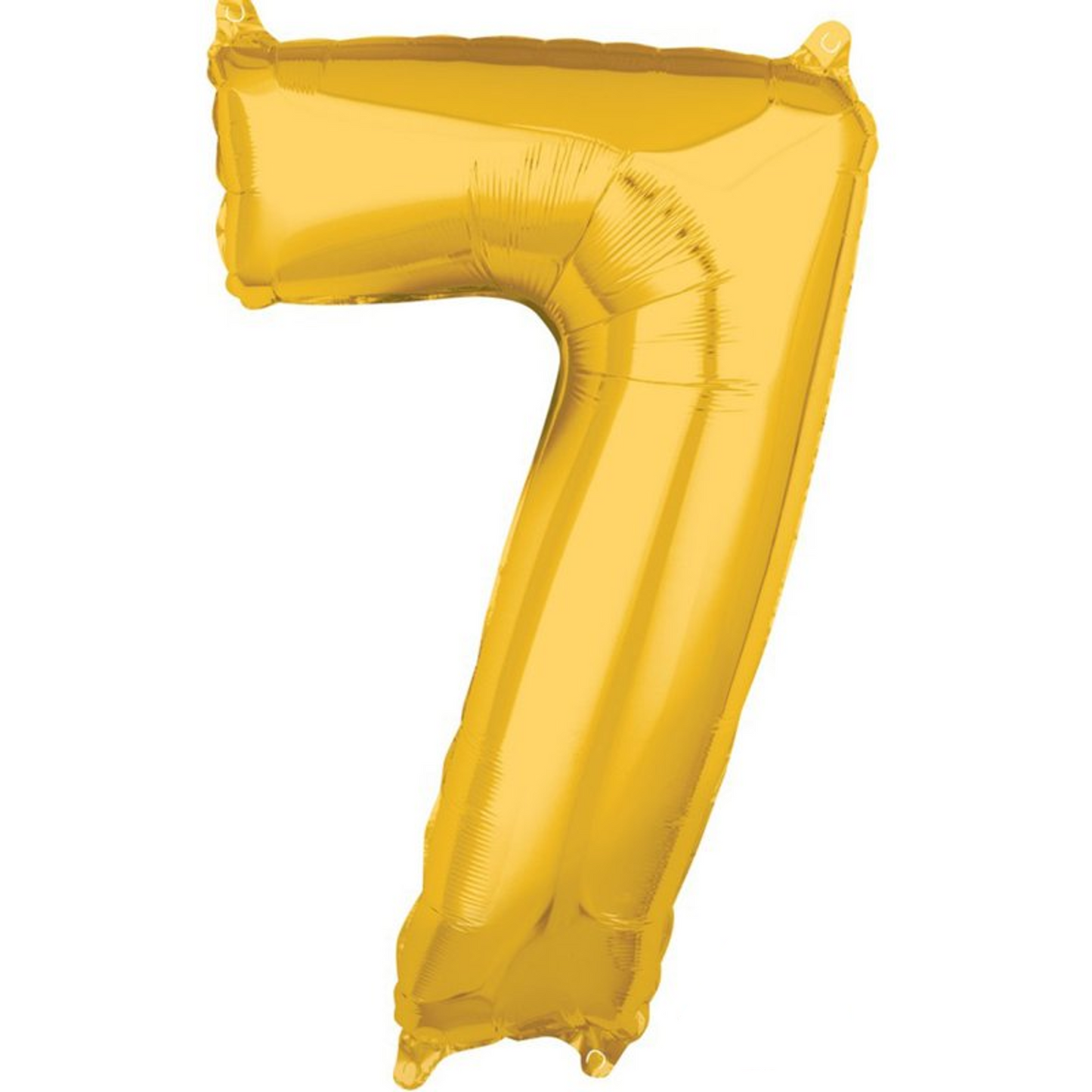 Number Balloon (Gold) / 35cm (14") Tall
