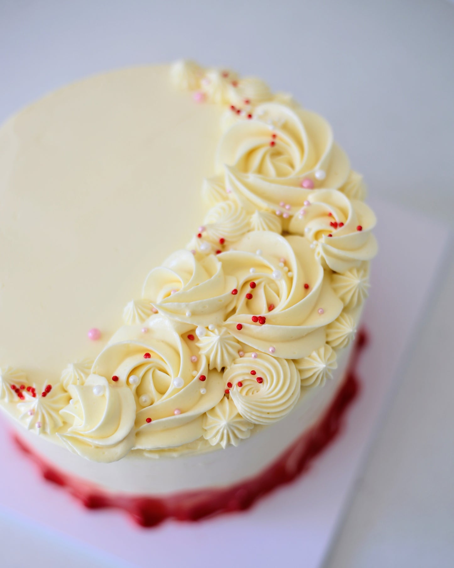 Butter Cream Cake - Red Velvet Cake