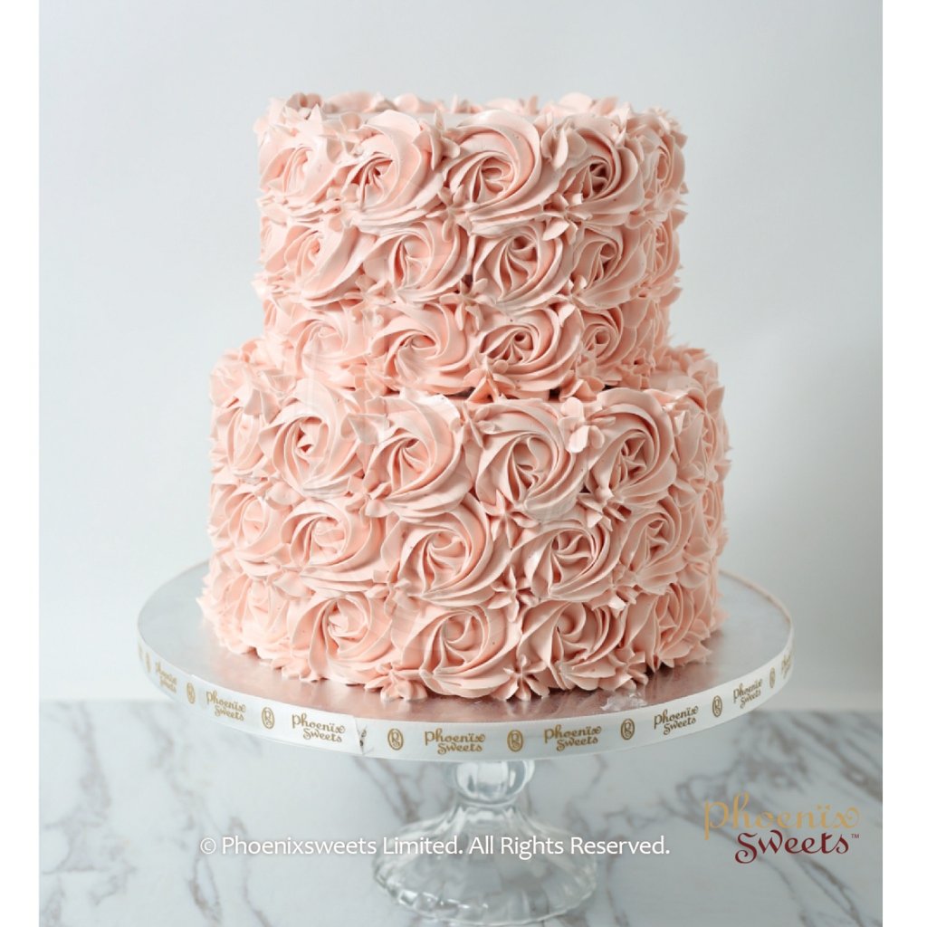 Butter Cream Cake - Rose Swirl