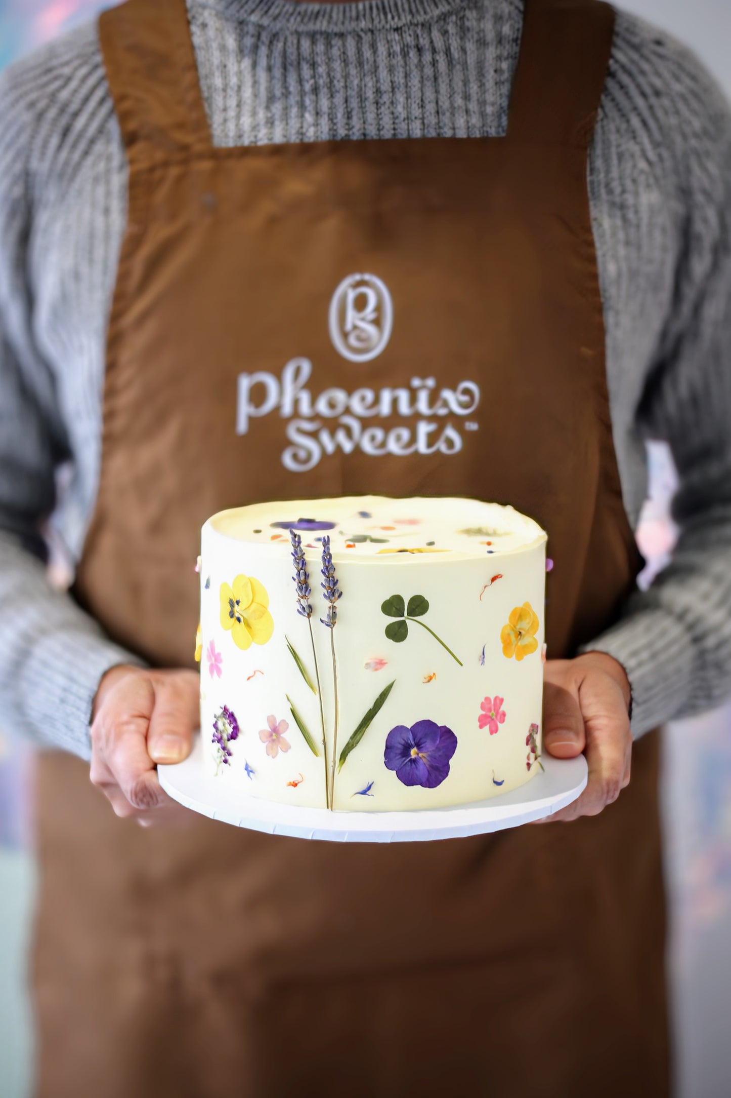 Butter Cream Cake - Flower Garden