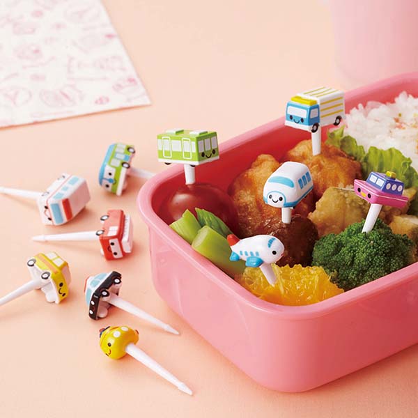 Tonune Lunchbox Decoration - Little Vehicals 1
