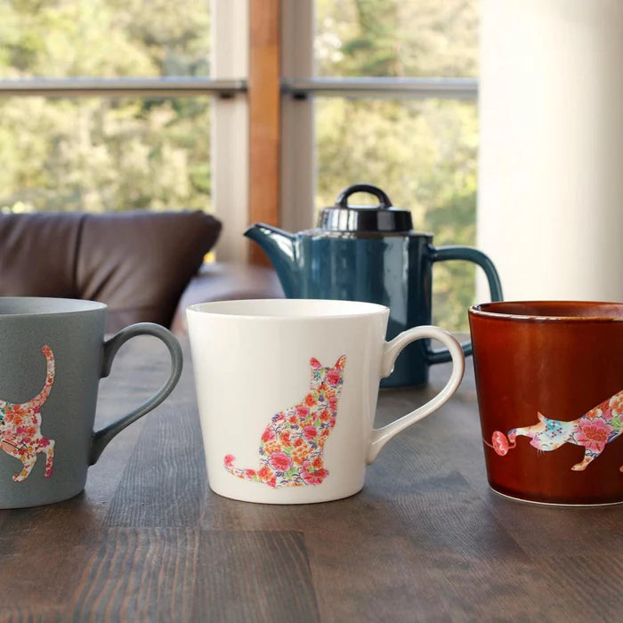 Coffee Mug Change Colour with Temperature - Cat (Gift Set of 3)