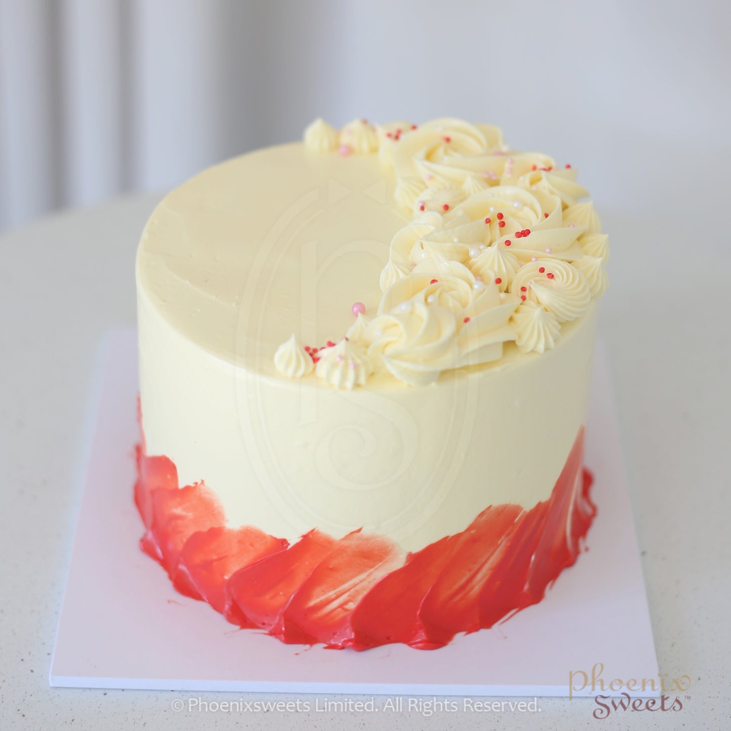 Butter Cream Cake - Red Velvet Cake