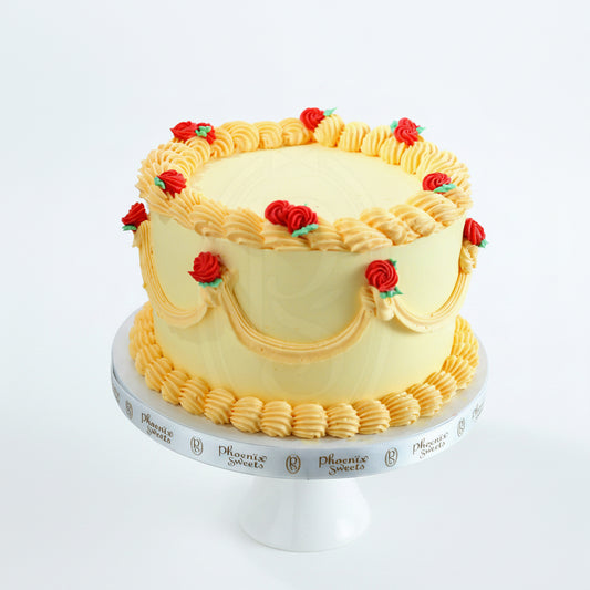 Themed Party Combo - Belle Cake and Cupcake Tower (18pc)