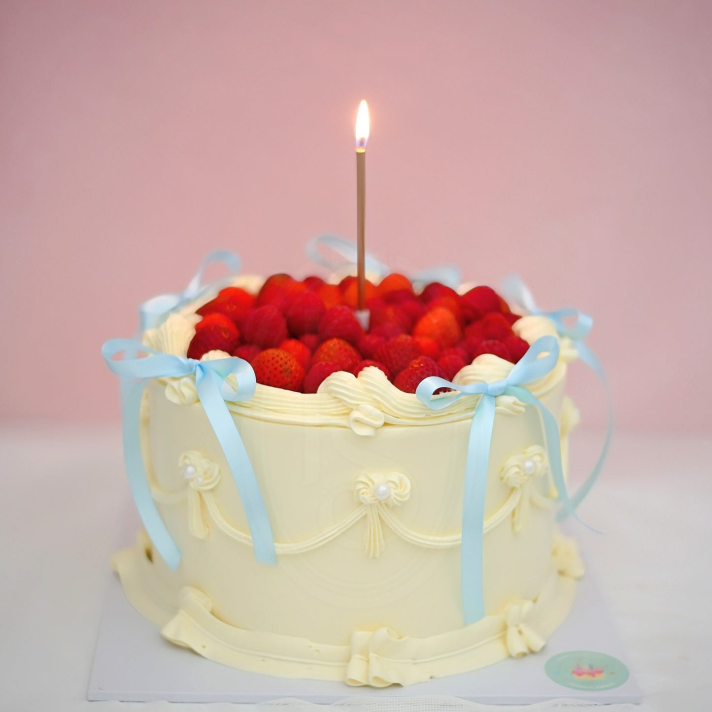 Butter Cream Cake - Raspberry Table Cake