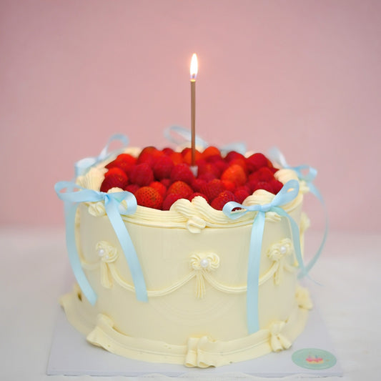 Butter Cream Cake - Raspberry Table Cake
