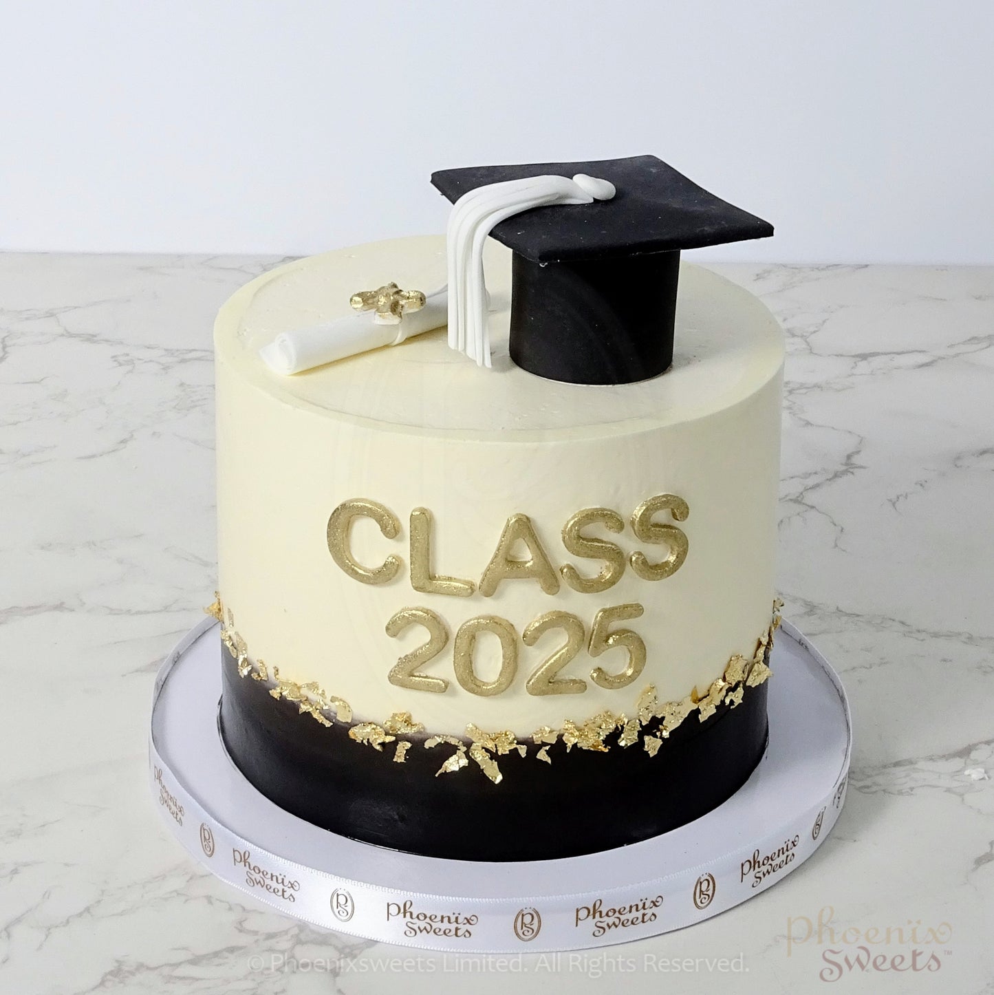 Butter Cream Cake - Graduation Cake