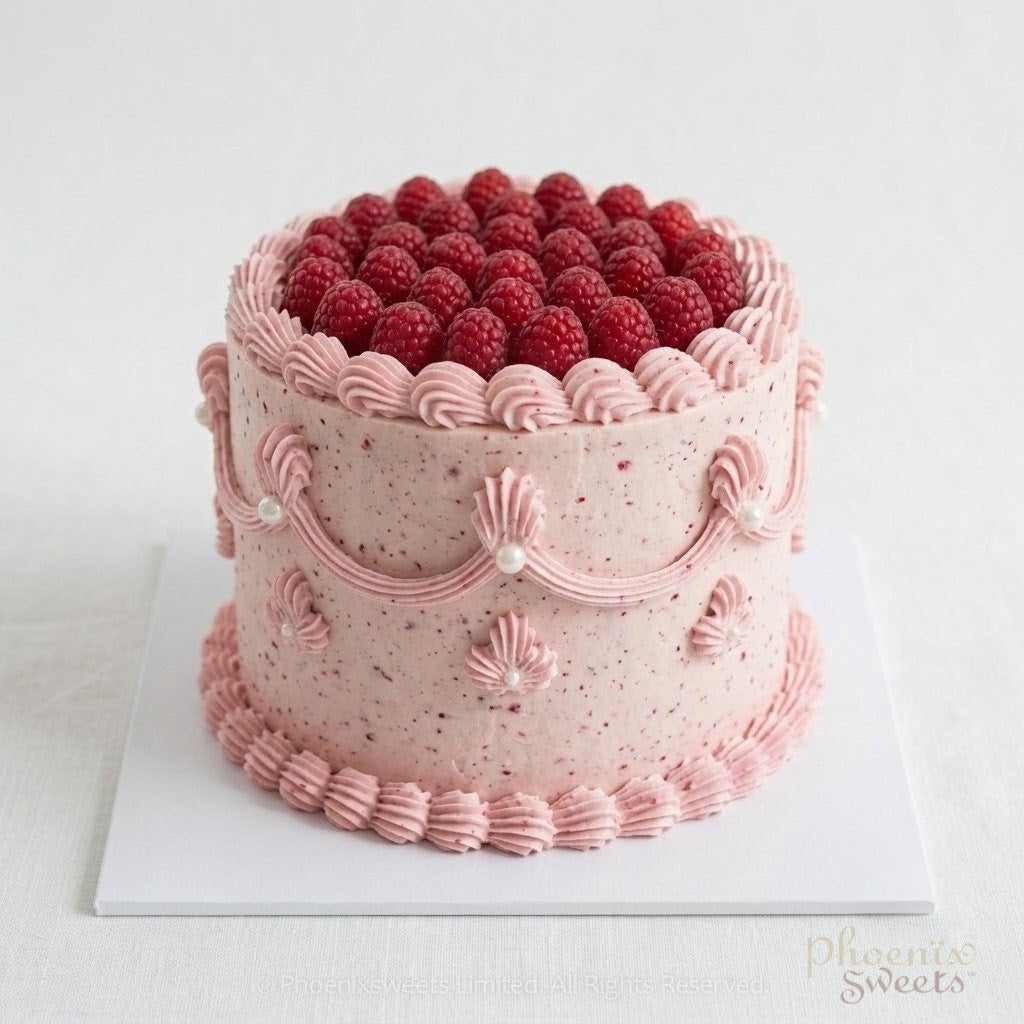 Butter Cream Cake - Berries Fantasy