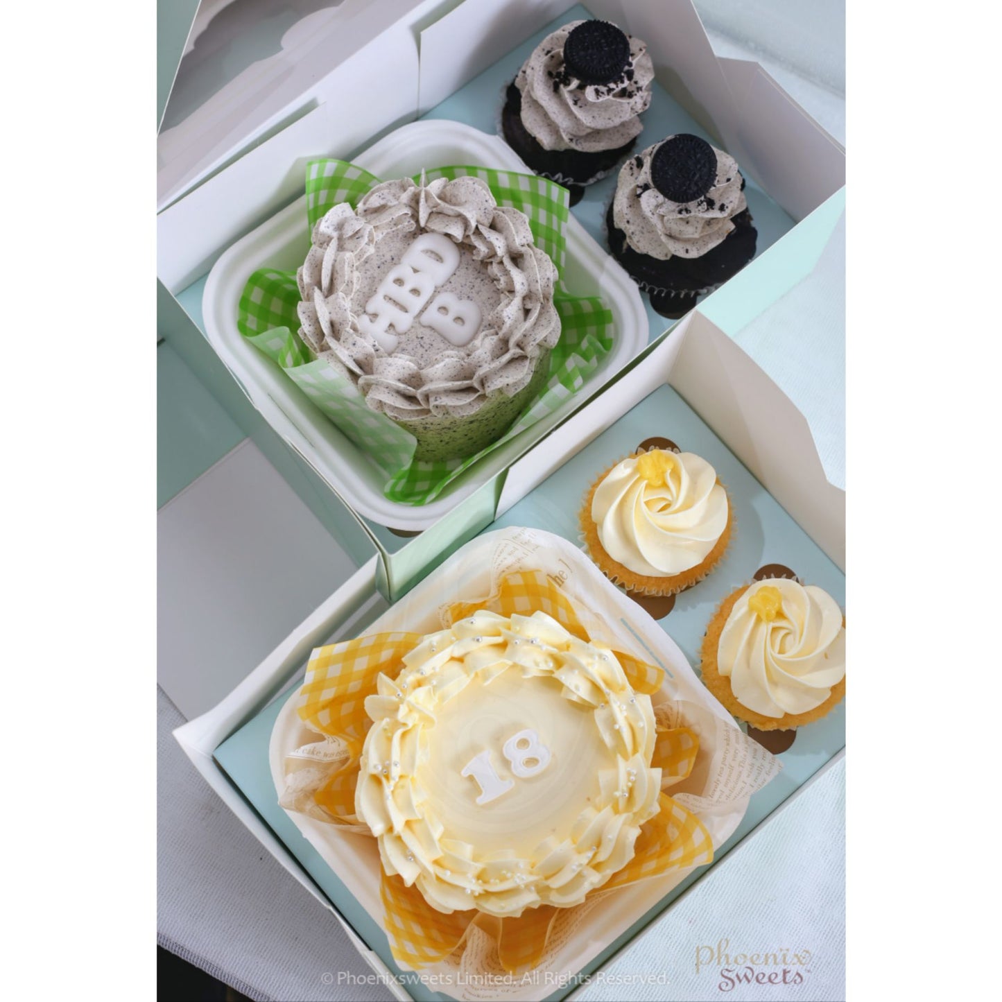 Butter Cream Cake - Bento Cake Set