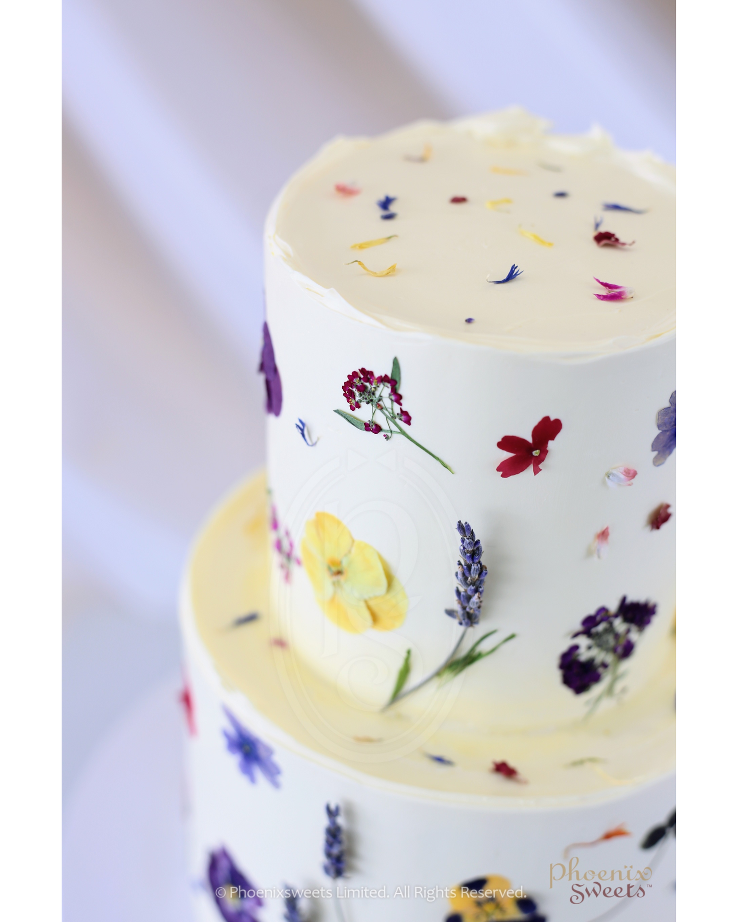 Butter Cream Cake - Flower Garden