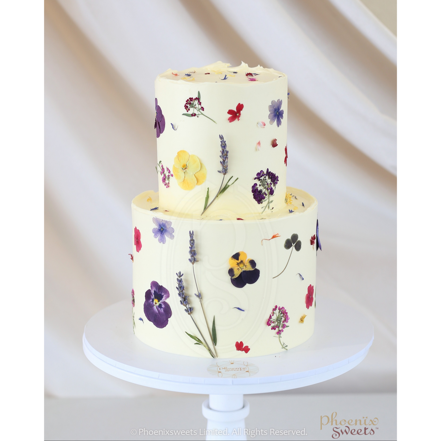 Butter Cream Cake - Flower Garden