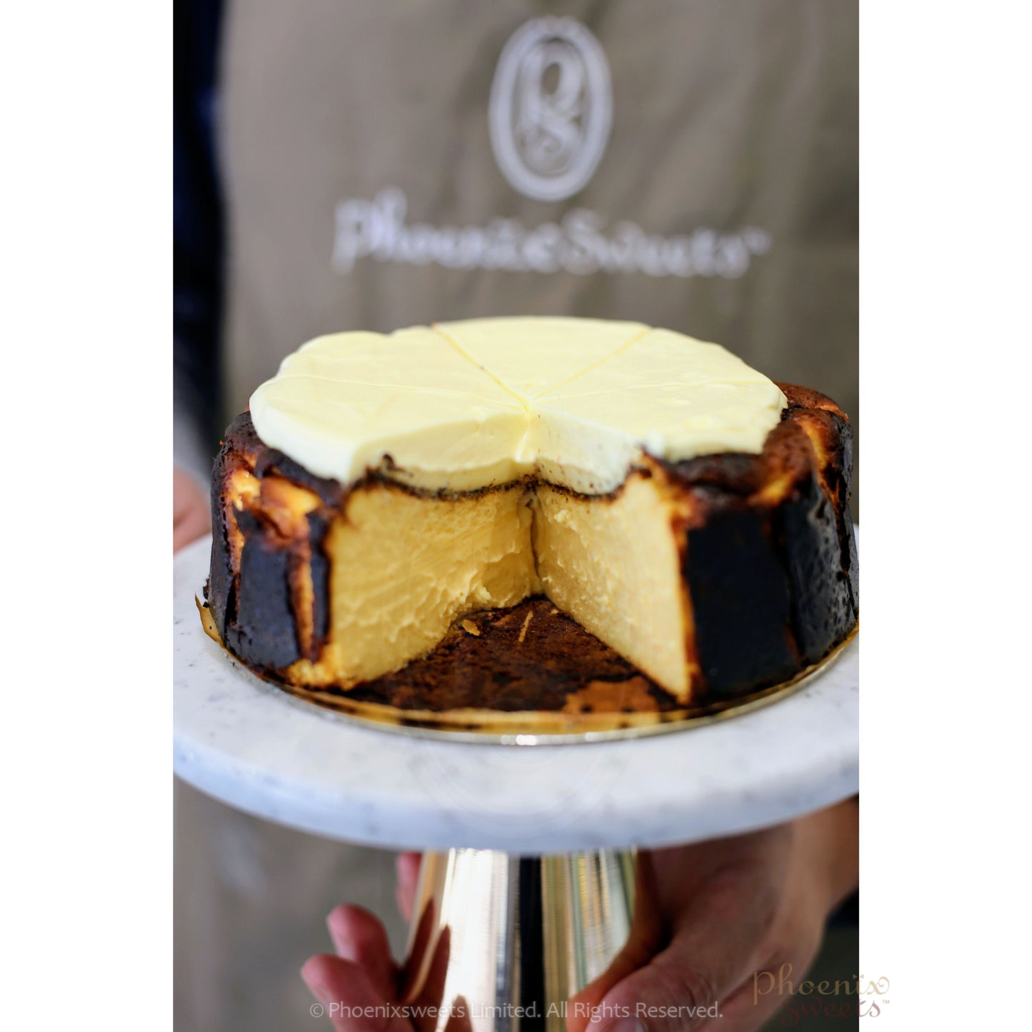 Basque Burnt Cheese Cake - Original Flavour (Gluten Free)
