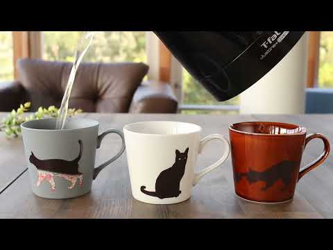Coffee Mug Change Colour with Temperature - Cat (Gift Set of 3)