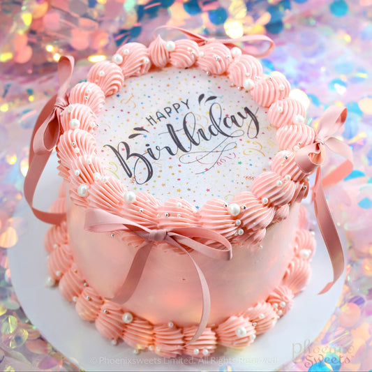 Butter Cream Cake - Burn Away Cake