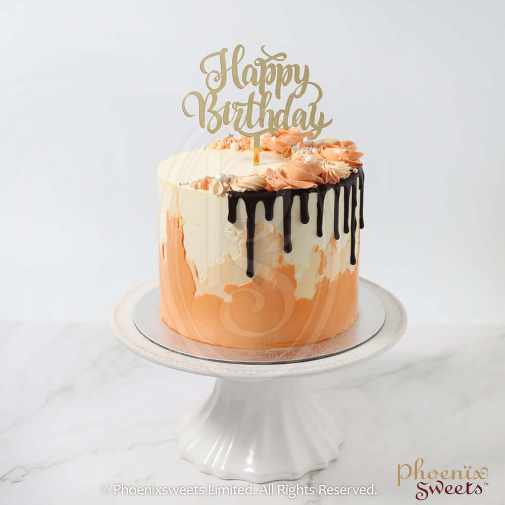 Phoenix Sweets Cakery - Butter Cream Cake - Colour Splash Cake. Celebrate Birthday, Wedding, Baby Shower and Anniversary in Adelaide, South Australia with Delicate Designs. Gift Items also available.