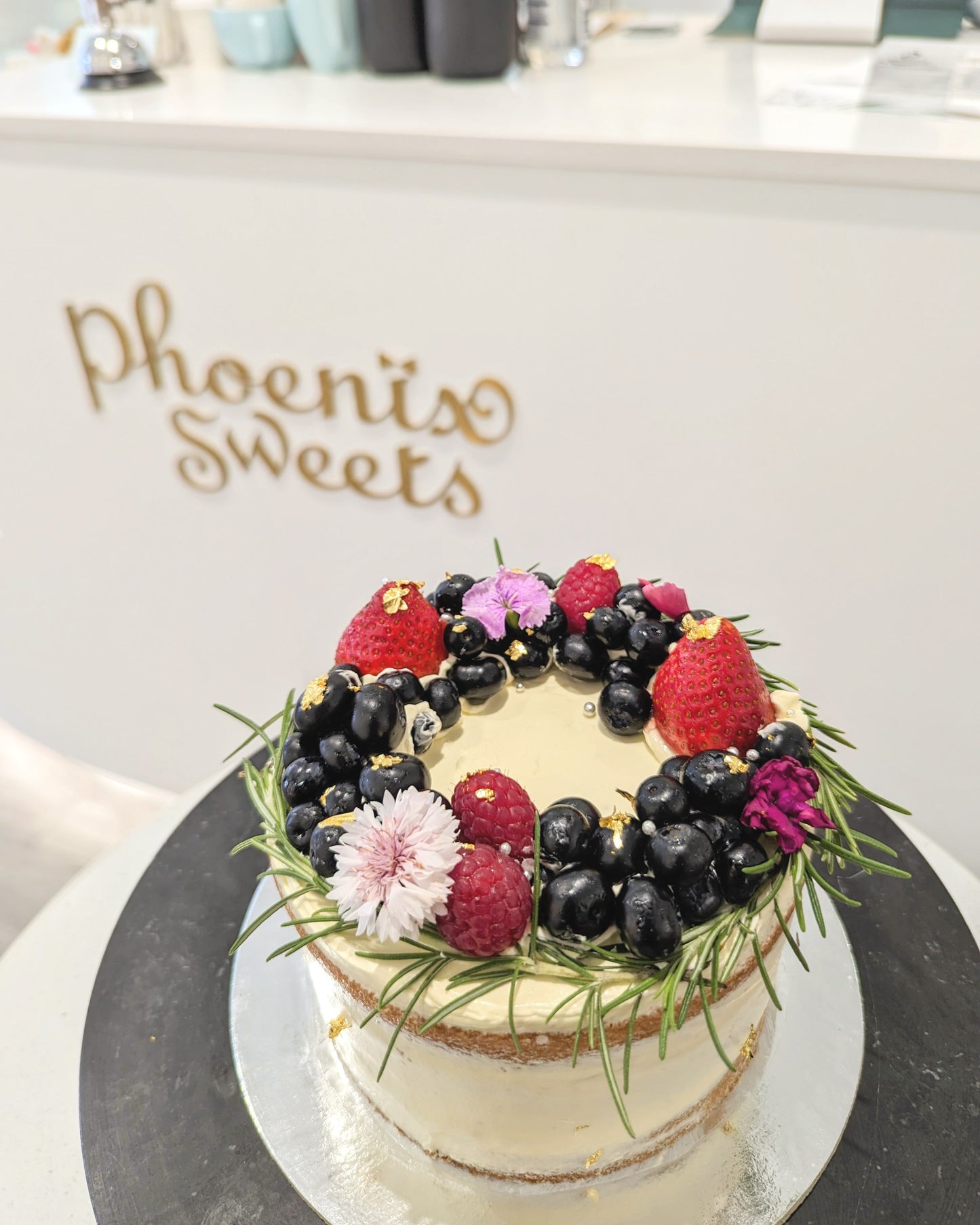 Butter Cream Cake - Tutti Frutti Cake