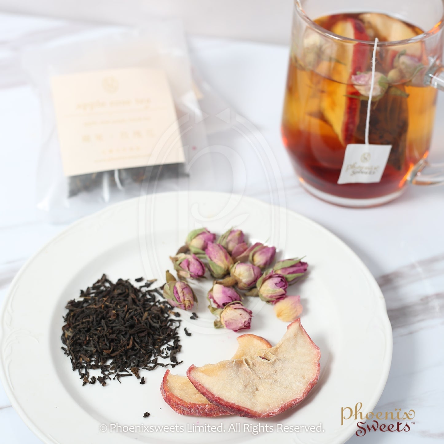 Phoenix Sweets Fruit and Floral Tea Gift Set (12packs)