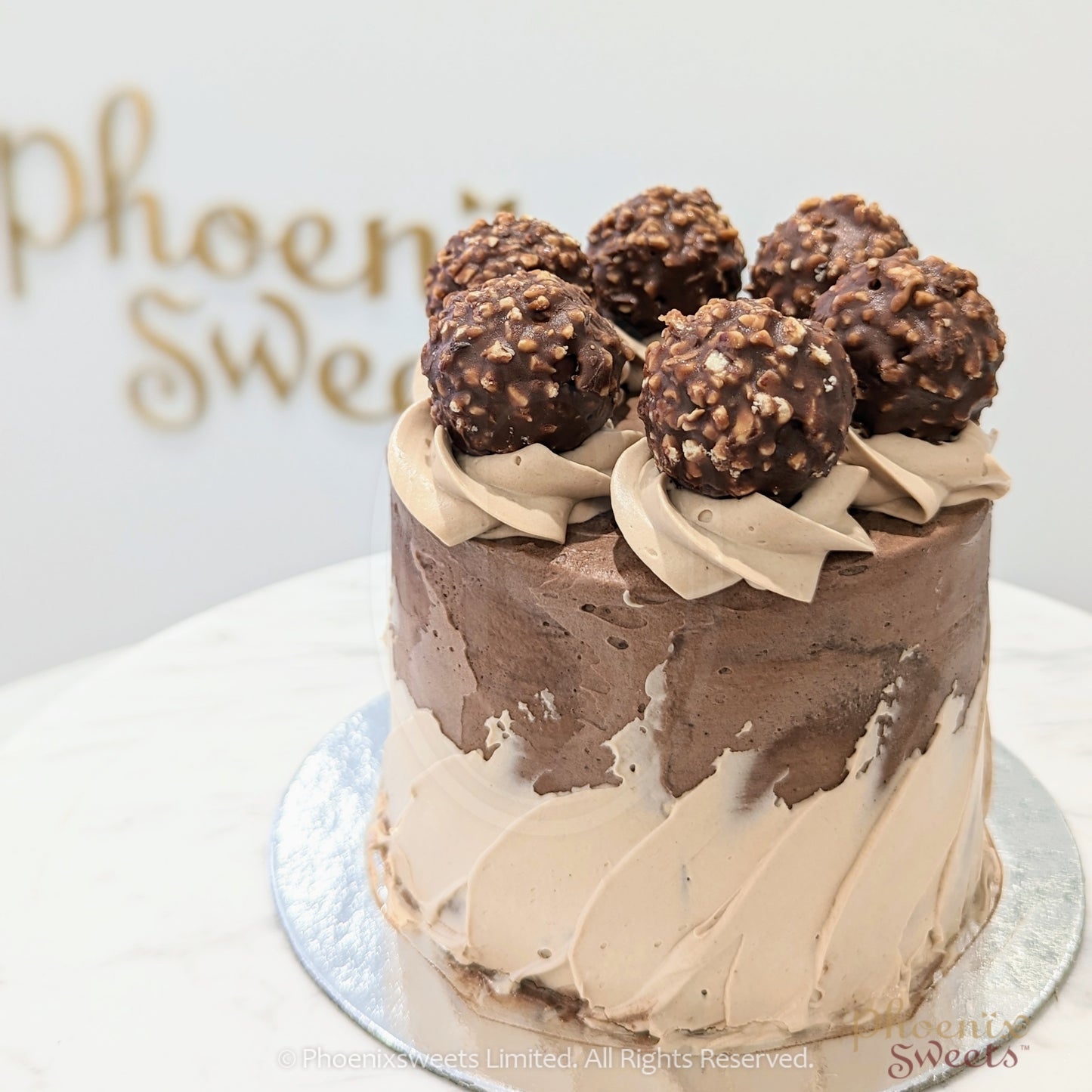 Butter Cream Cake - The Nutella Cake