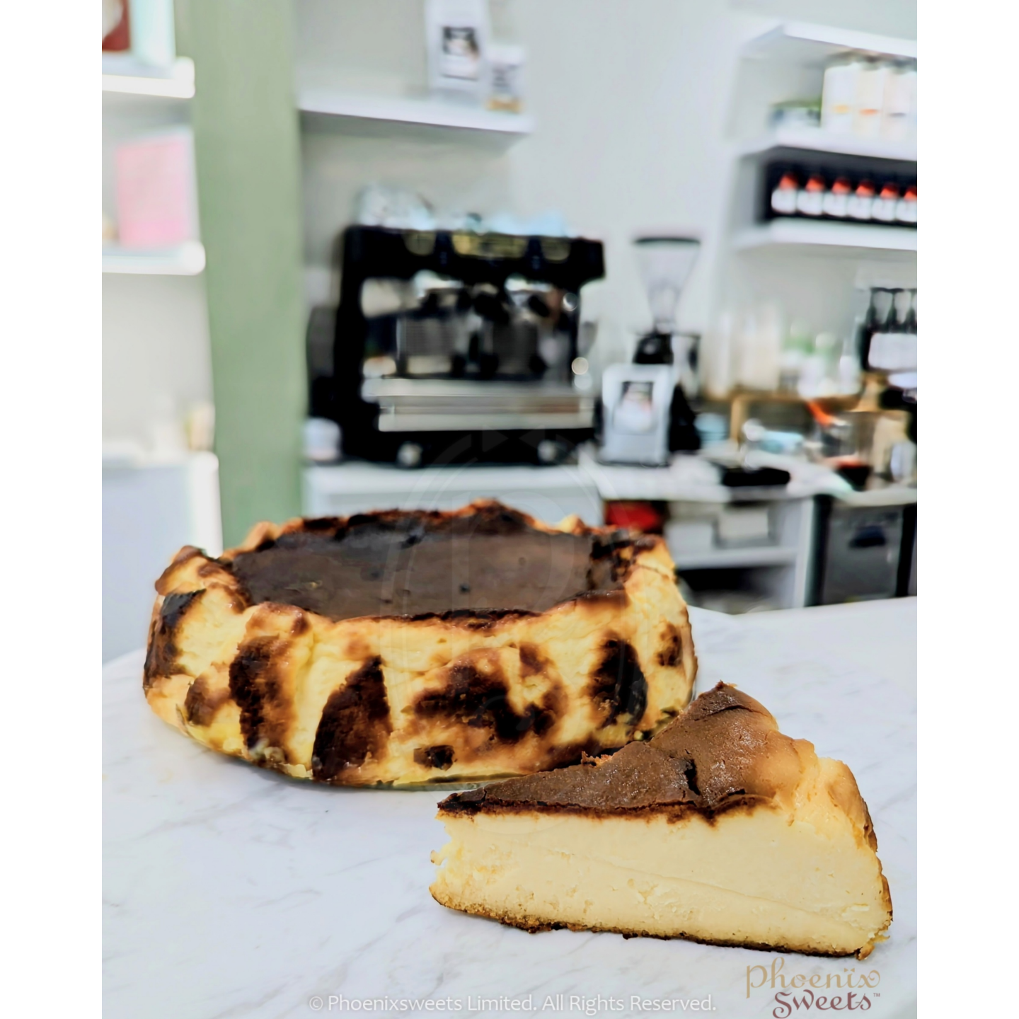 Basque Burnt Cheese Cake - Original Flavour (Gluten Free)
