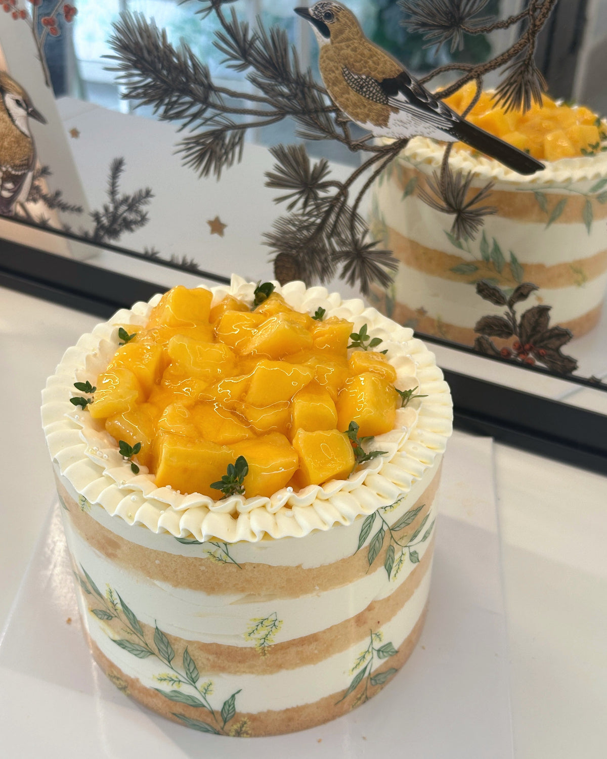 Fresh Cream Cake - Mango Short Cake (Gluten Free)