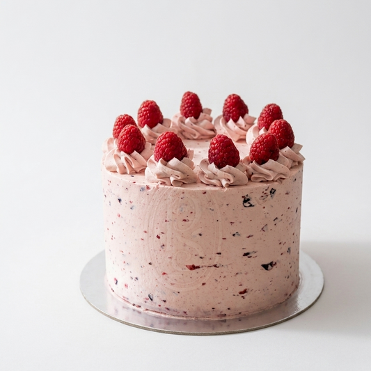 Butter Cream Cake - Merry Berries Cake