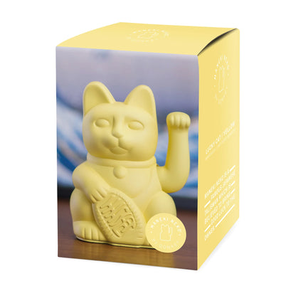 Maneki Neko (Lucky Cat) - Giant Yellow