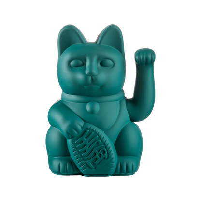 Maneki Neko (Lucky Cat) - Green