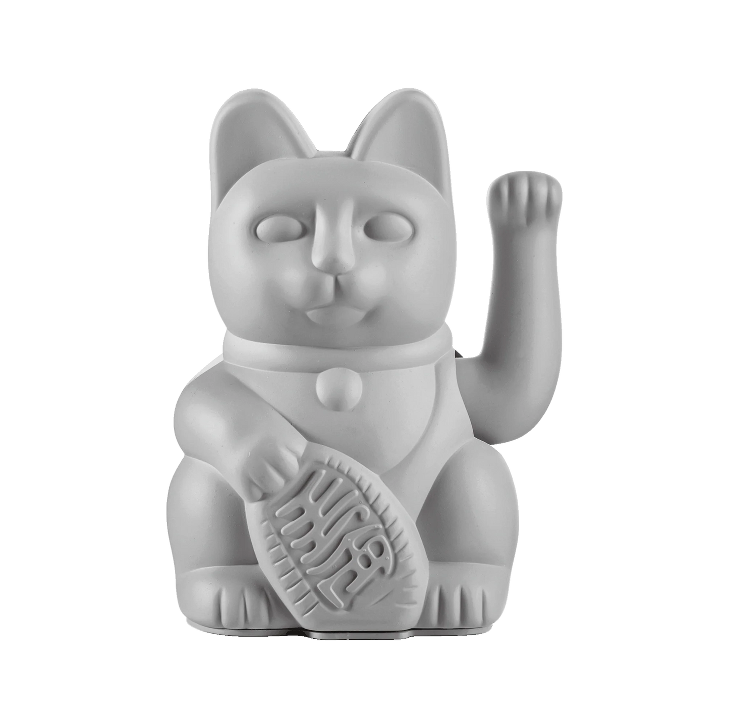 Maneki Neko (Lucky Cat) - Grey