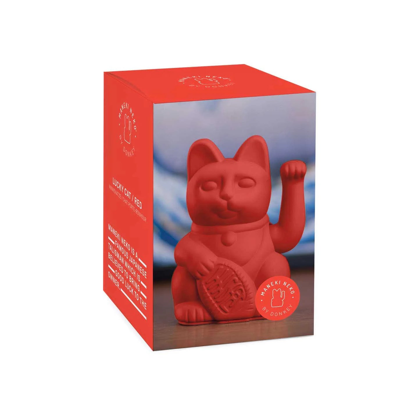 Maneki Neko (Lucky Cat) - Red