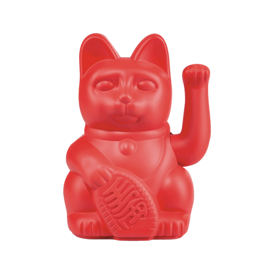 Maneki Neko (Lucky Cat) - Red