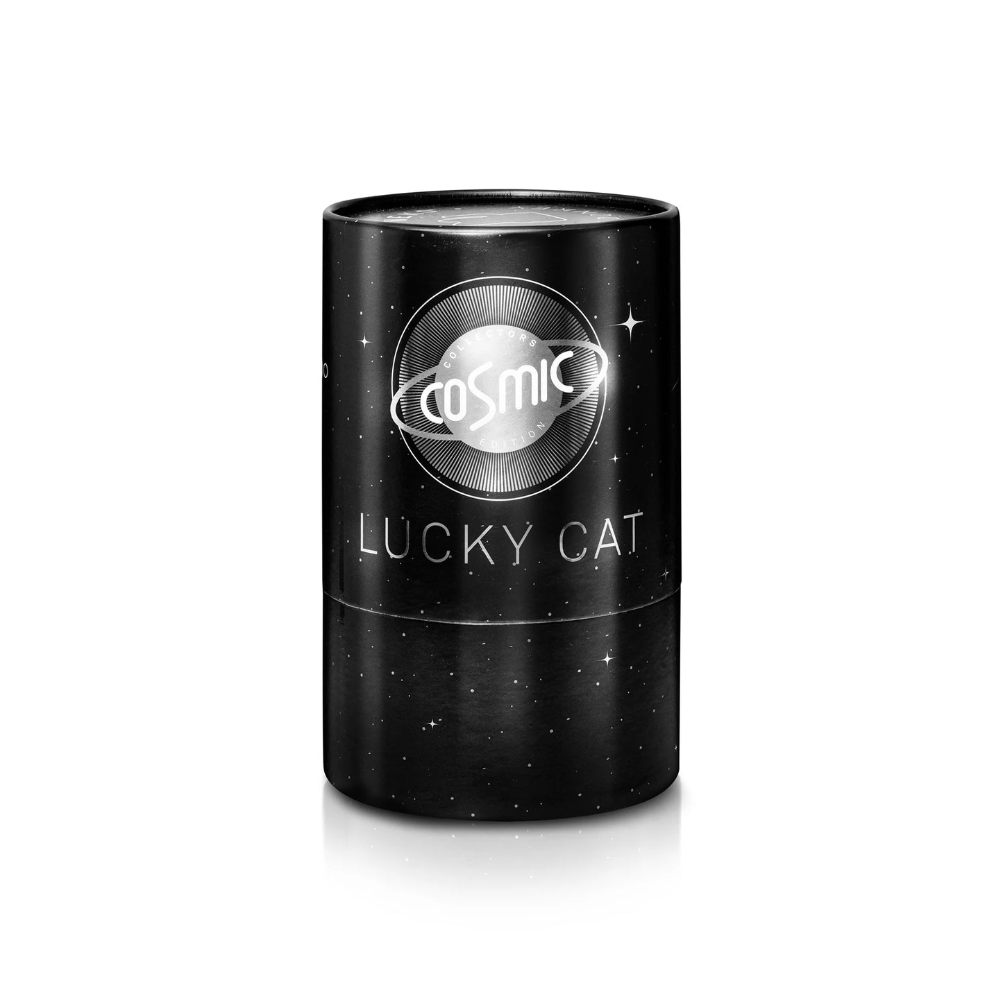 Maneki Neko (Lucky Cat) - Cosmic Edition Mercury Shiny Silver