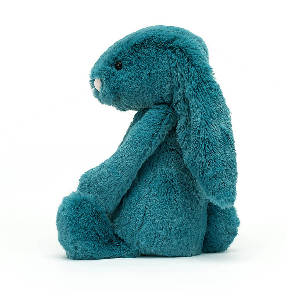 Jellycat Soft Toy - Bashful Mineral Blue Bunny (31cm tall)