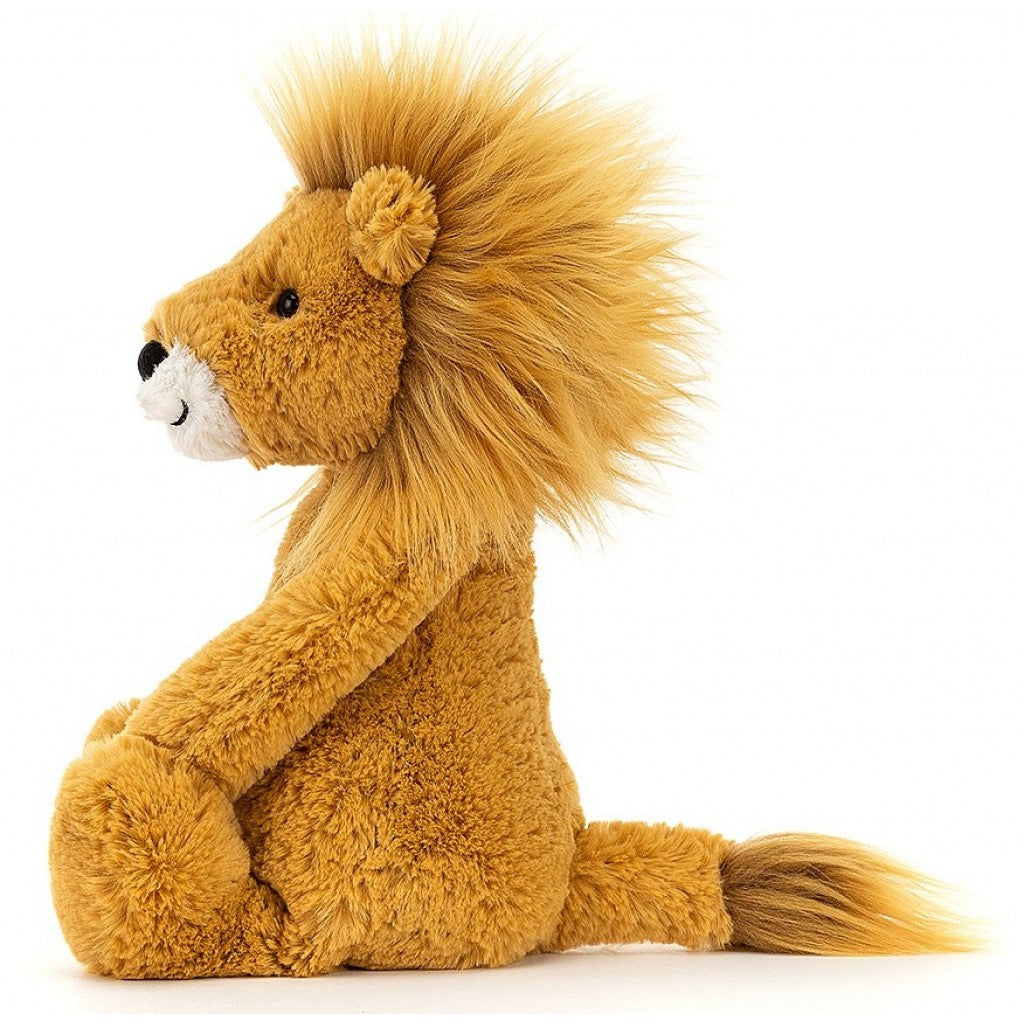 Jellycat Soft Toy - Bashful Lion (18cm tall)