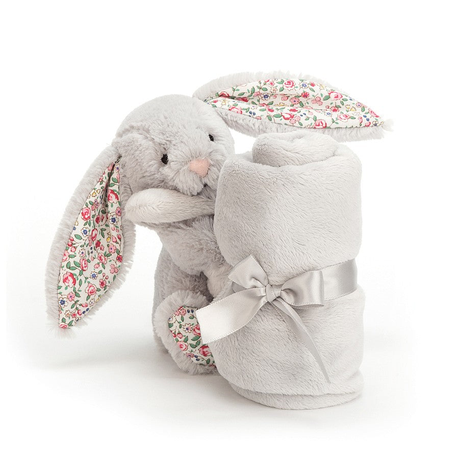 Jellycat Soft Toy - Bashful Silver Bunny Soother