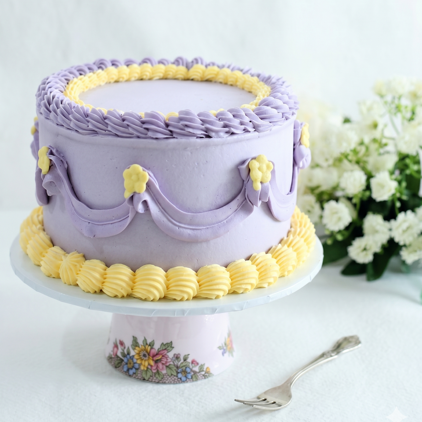 Butter Cream Cake - Princess Theme Cake - Rapunzel