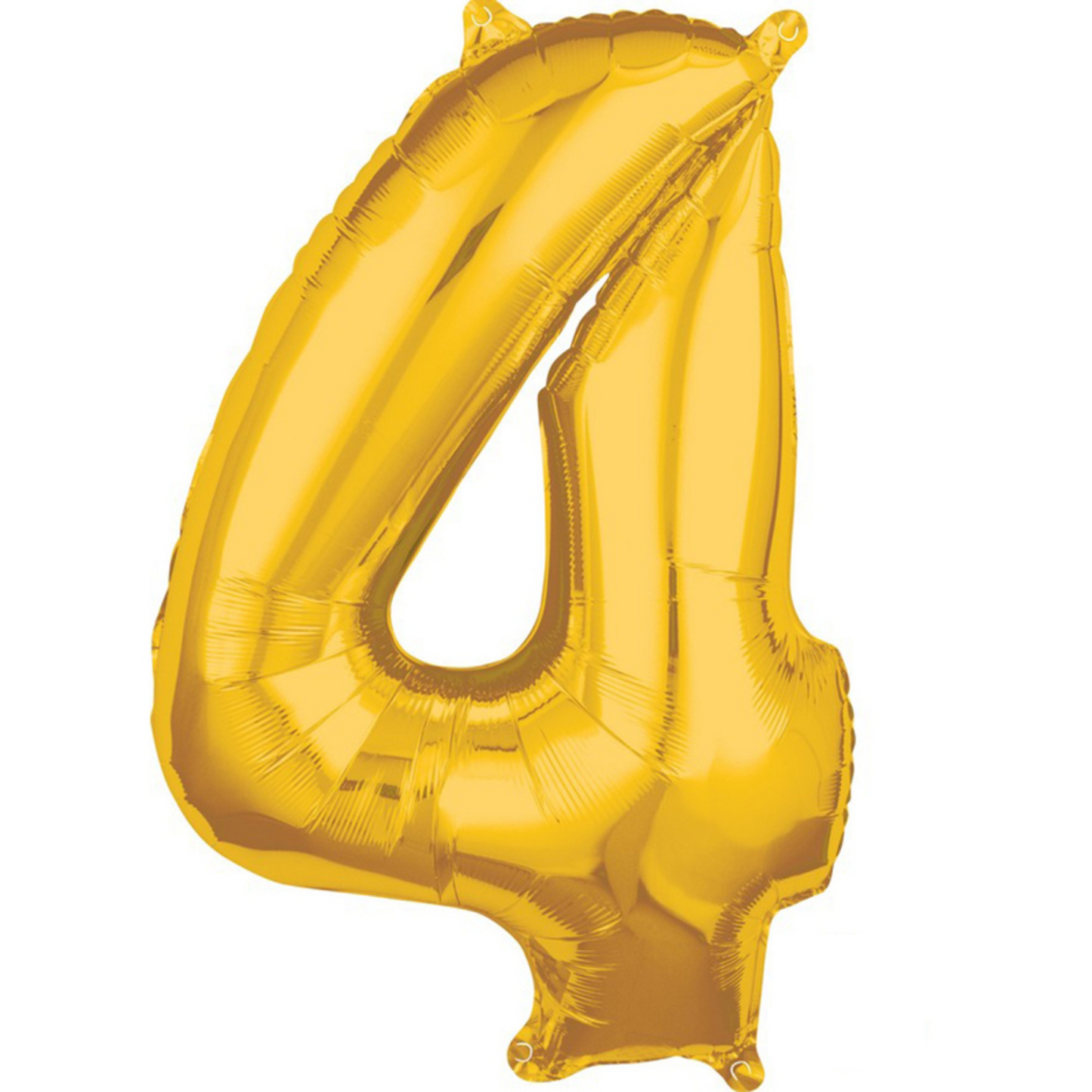 Number Balloon (Gold) / 35cm (14") Tall