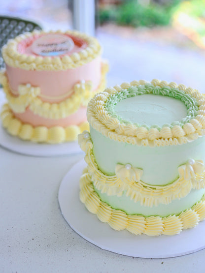 Butter Cream Cake - Lambeth Piping Cake