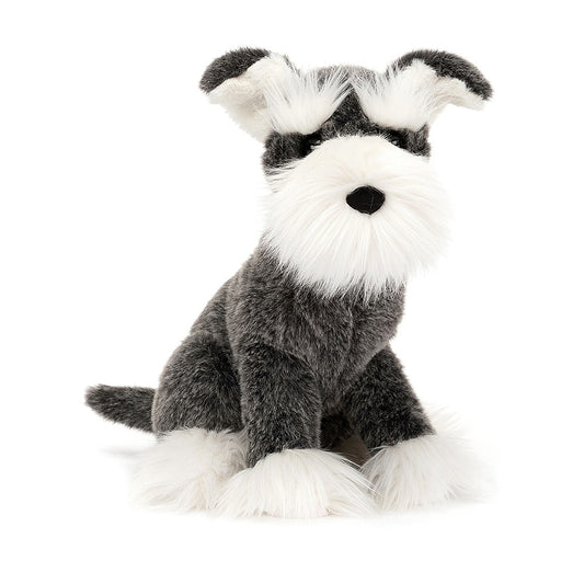 Jellycat Soft Toy - Lawrence Schnauzer (24cm tall)