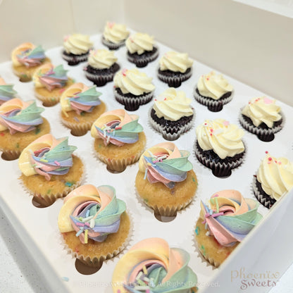 Gourmet Mini Cupcake (12pc or 24pc Set)