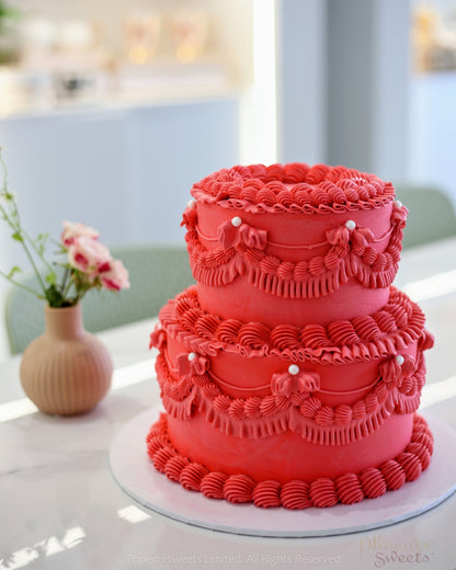 Butter Cream Cake - Lambeth Piping Cake
